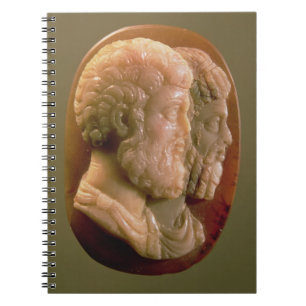 Cuaderno Camafeo que representa Marco Aurelius (121-180) y