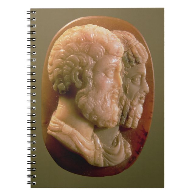 Cuaderno Camafeo que representa Marco Aurelius (121-180) y (Frente)