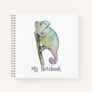 Cuaderno Camaleón de color de agua dulce