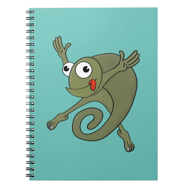 Cuaderno Camaleón impresionante (Frente)