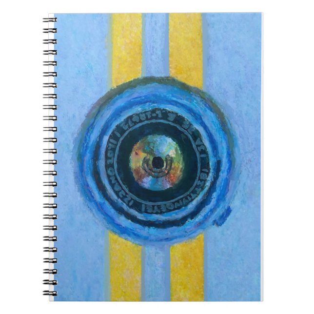 Cuaderno Cámara Azul (Frente)