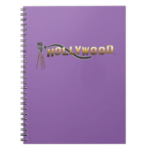 Cuaderno Cámara de director de películas de Hollywood
