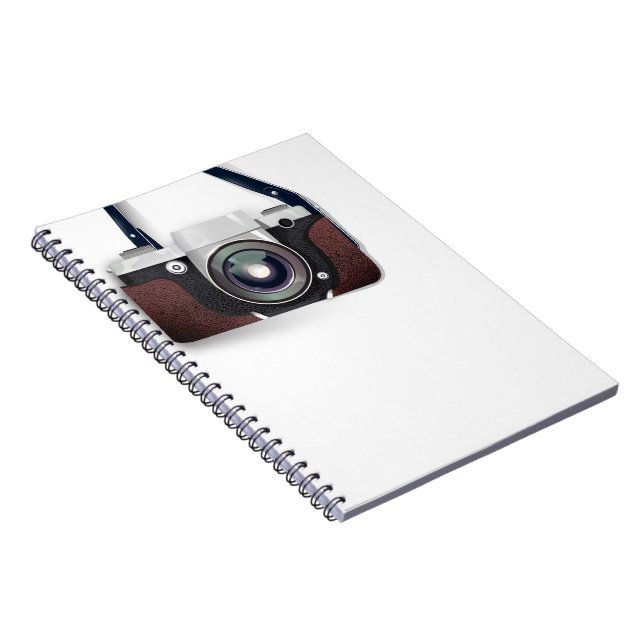 Cuaderno Cámara de estilo vintage (Lado Derecho)