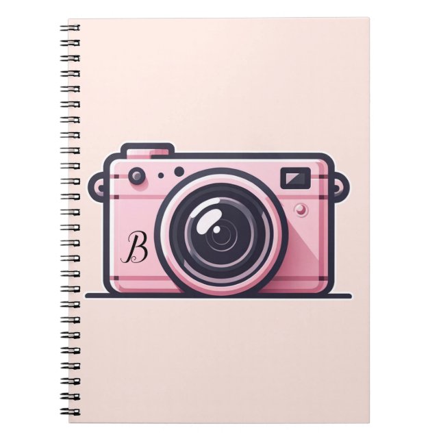 Cuaderno Cámara de Fotografía Instantánea Trendy Pink para  (Frente)
