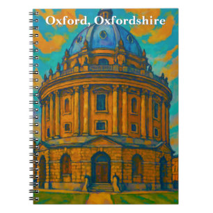 Cuaderno Cámara de Radcliffe en pintura de Gouache de Oxfor