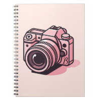 Cámara réflex digital personalizada de color rosa 