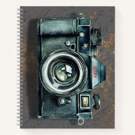 Cuaderno Cámara Retro de los 90 