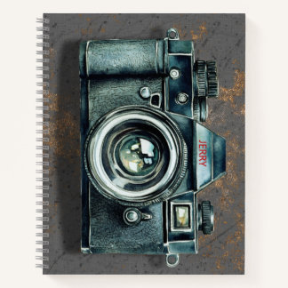 Cuaderno Cámara Retro de los 90