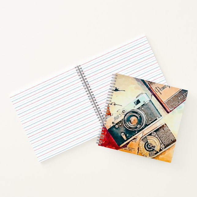 Cuaderno Cámara Vintage (Interior)