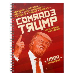 Cuaderno Camarada Trump - Poster soviético