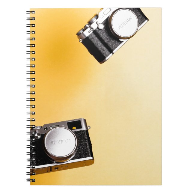 Cuaderno cámaras amarillas (Frente)