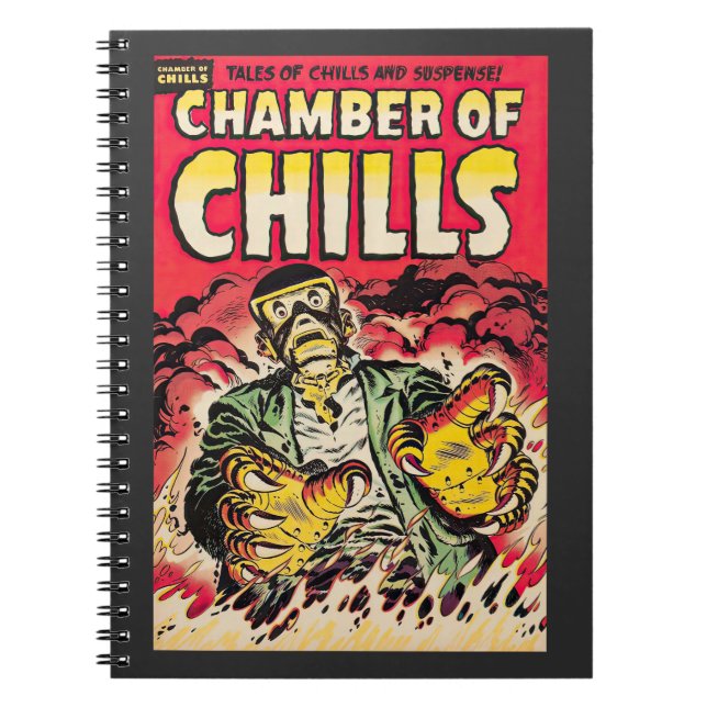 Cuaderno Cámaras De Chills Vintage Comic Thrills (Frente)
