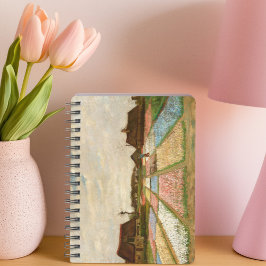 Cuaderno Camas de flores en Holanda por Vincent Van Gogh