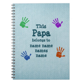 Cuaderno Cambia CUALQUIER nombre al que pertenezca este pap