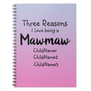 Cuaderno Cambia TODO el Texto Tres Razones por las que Amo