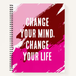 Cuaderno Cambia Tu Mente, Cambia Tu Vida (PURPLE)