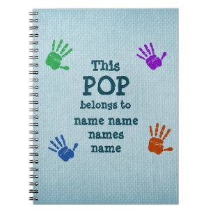 Cuaderno Cambiar CUALQUIER texto - Este POP pertenece a . .