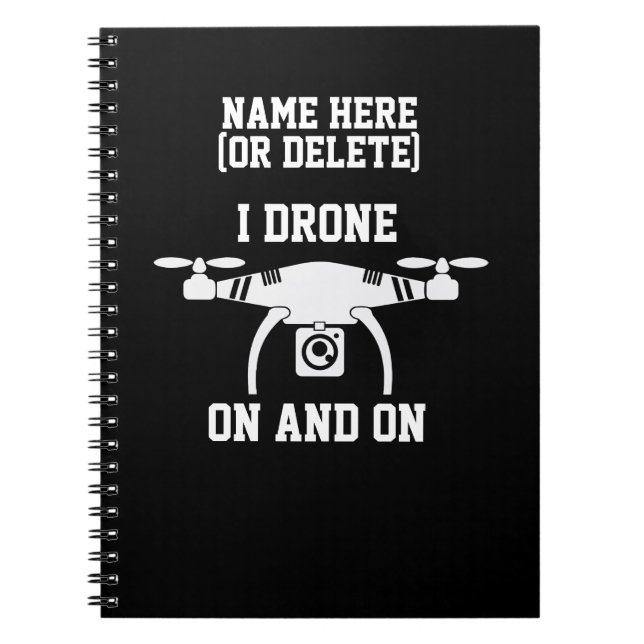 Cuaderno Cambiar texto o agregar nombre, se enciende y se e (Frente)