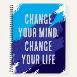 Cuaderno Cambiar tu mente, cambiar tu vida (AZUL)