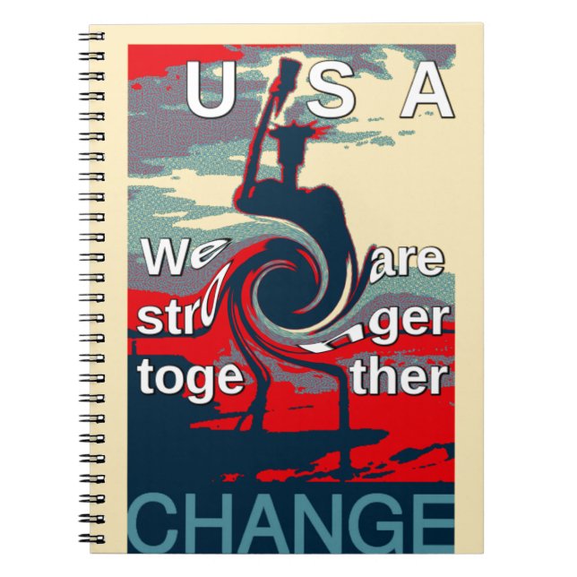 Cuaderno Cambio en Estados Unidos: Un diseño de unidad más  (Frente)