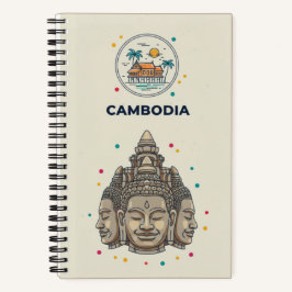 Cuaderno Cambodia Heritage & Angkor Photo Archive Journal