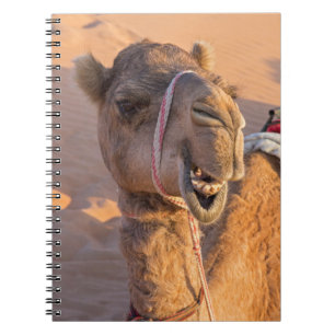 Cuaderno Camello con una expresión facial divertida - Omán