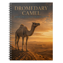 Cuaderno Camello Dromedario Dunas del Desierto ANIMALES