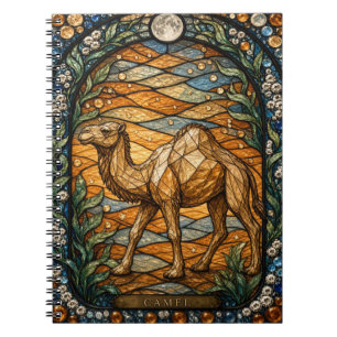 Cuaderno Camello Dunas del Desierto Ilumina Vidrio Emplomad