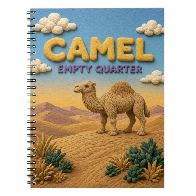 Cuaderno Camello Empty Quarter Modern KlayKoo (Frente)