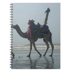 Cuaderno Camellos tribales en bicicleta: Sands & Sea por la