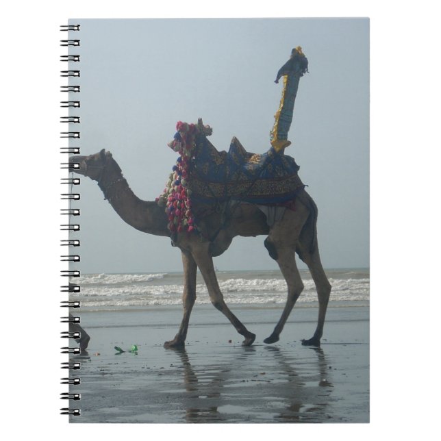 Cuaderno Camellos tribales en bicicleta: Sands & Sea por la (Frente)