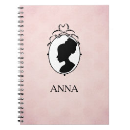 Cuaderno Cameo de estilo victoriano de los años 60