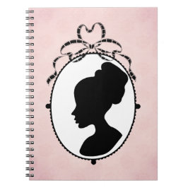 Cuaderno Cameo de estilo victoriano de los años 60