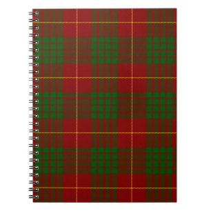 Cuaderno Cameron tartan green