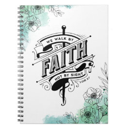 Cuaderno Caminamos por Faith no por Sight Notebook Journal