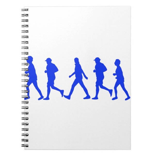 Cuaderno Caminando en jogging (Frente)