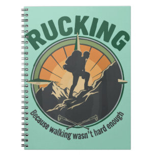 Cuaderno Caminar con peso porque caminar no era lo suficien