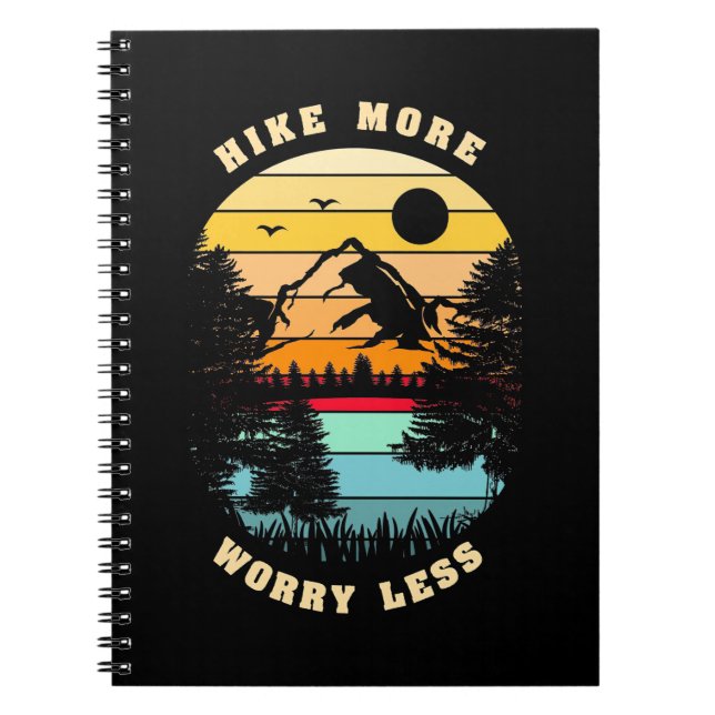 Cuaderno Caminar más preocupación menos (Frente)