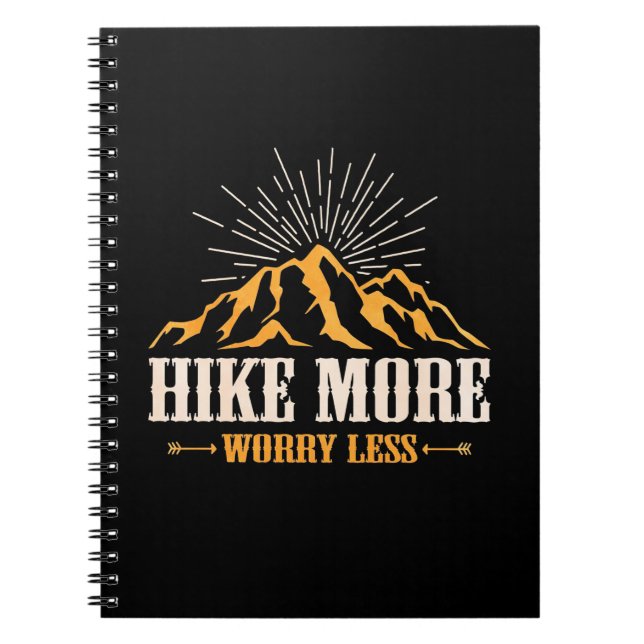 Cuaderno Caminar más preocupación menos (Frente)