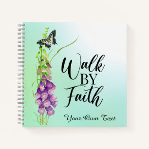 Cuaderno Caminar por Faith Bible Verse