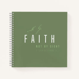 Cuaderno caminar por la fe no por ver Portátiles Periodista