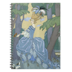 Cuaderno Camine en el bosque, ilustracion para los 'Fetes