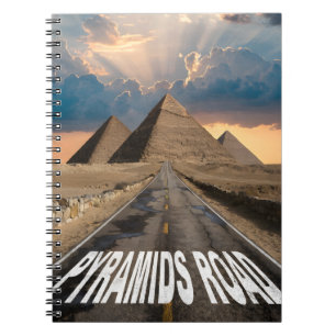 Cuaderno Camino a las Pirámides Arte de Monumentos de Egipt