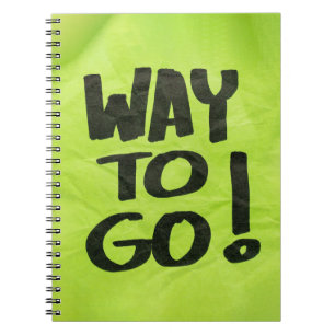 Cuaderno Camino a reconocer elogios positivos para los estu