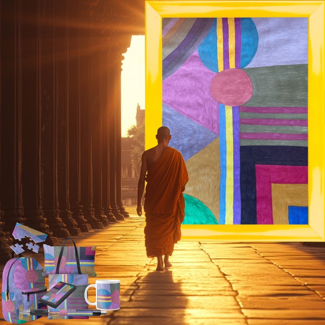 Cuaderno "Camino Amarillo" (Get the full “Yellow Pathway” collection at: https://bit.ly/SmartArtIIZazzle. )