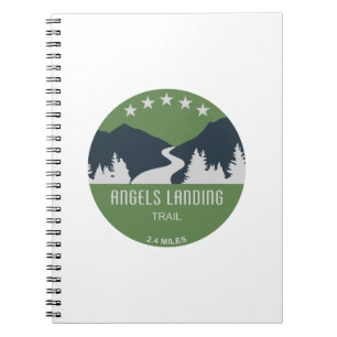 Cuaderno Camino de aterrizaje de los Ángeles Parque Naciona