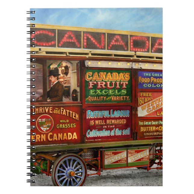 Cuaderno Camión - Autobús - Carro de bienvenida 1905 (Frente)