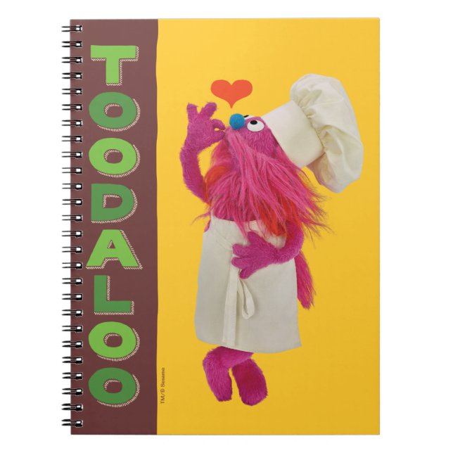Cuaderno Camión Comilón de Cookie Monster | Toodaloo (Frente)