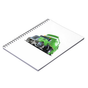 Cuaderno Camión de basura personalizado