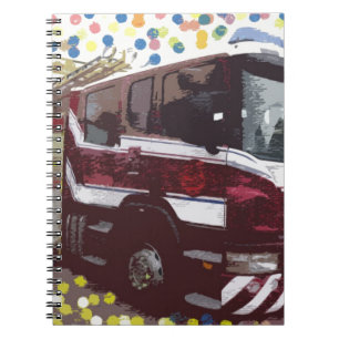 Cuaderno Camión de bomberos